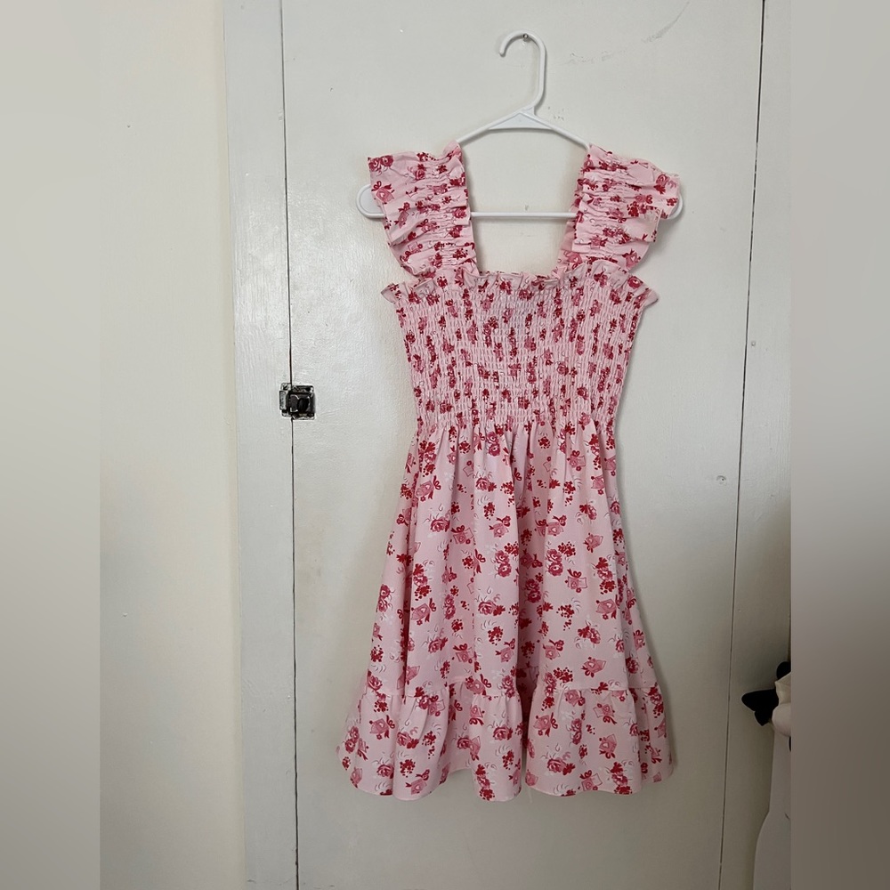 hill house pink love letters dress🎀